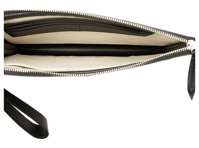 Pouch da polso Gucci Black GG Supreme Tigers Zip - vista 4