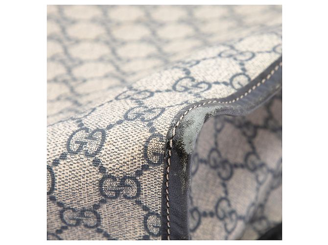 Gucci Beige GG Supreme Web Tote - Ansicht 6