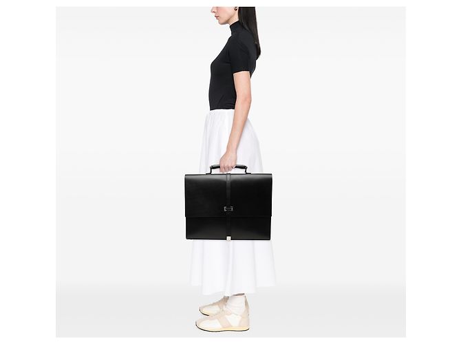 Borsetta Gucci in pelle di vitello nera - vista 6