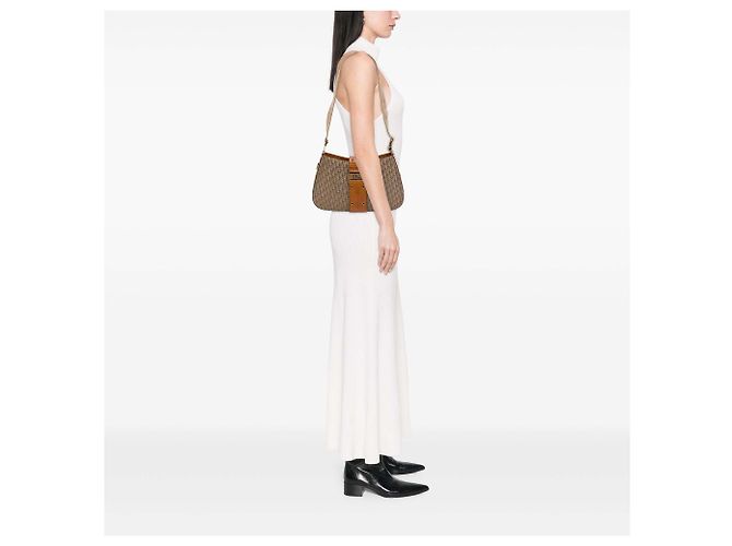Borsa a tracolla Dior Beige Diorissimo Trotter Canvas Street Chic Columbus - vista 6