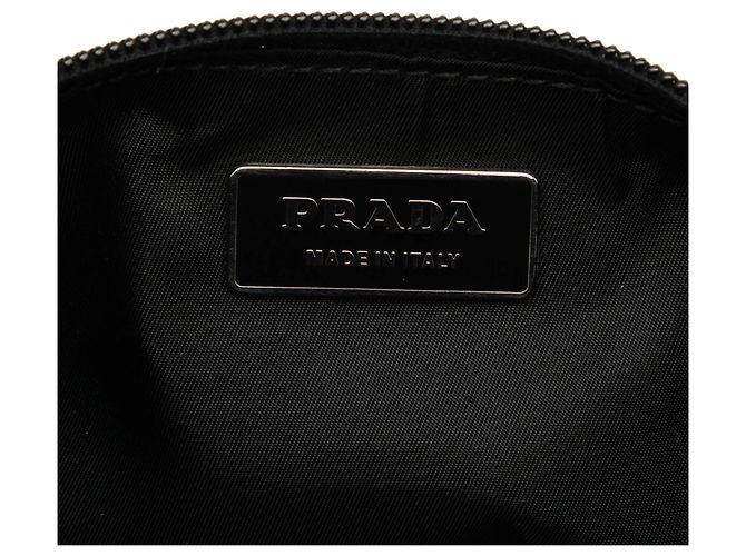 Borsello da cintura Prada in Tessuto nero multi-tasche - vista 5