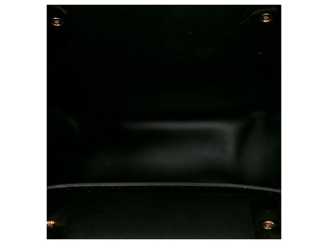 Bulgari Mini tote Serpentine in pelle nera Bvlgari - vista 4