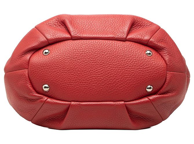 Borsa Tote Aperta Convertibile Prada Red Vitello Daino - vista 3