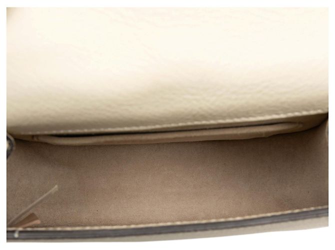 Borsa Nile Bracelet Chloé in pelle bianca, piccola - vista 4