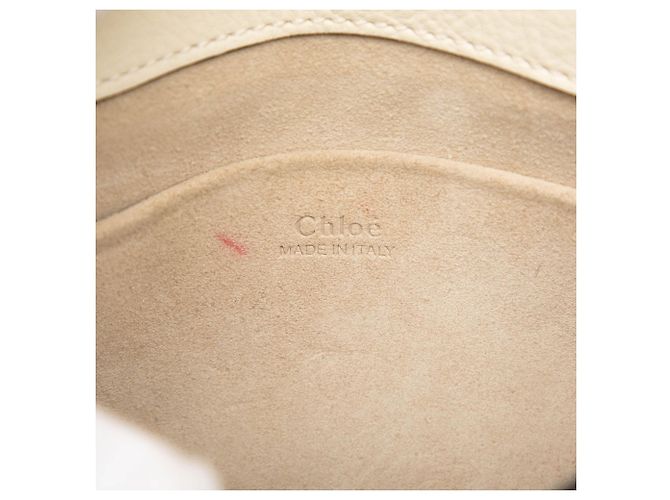 Borsa Nile Bracelet Chloé in pelle bianca, piccola - vista 5
