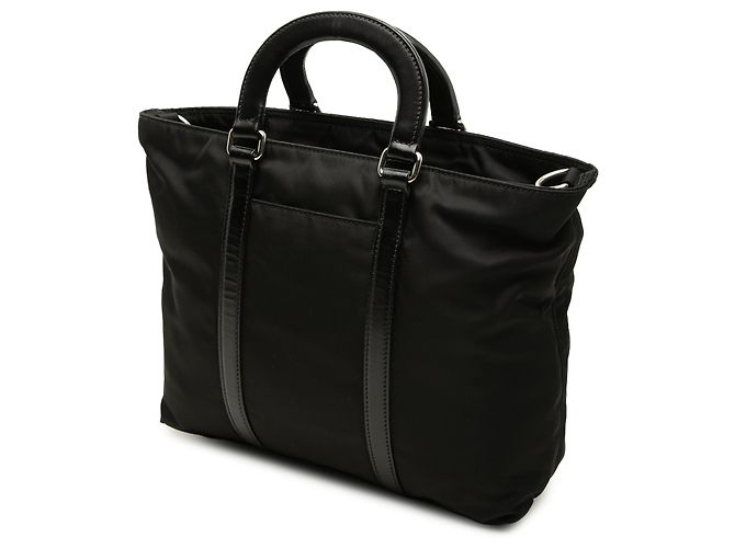 Prada Satchel aus schwarzem Tessuto - Ansicht 2