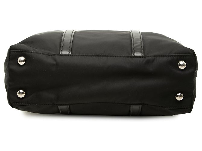 Prada Satchel aus schwarzem Tessuto - Ansicht 3