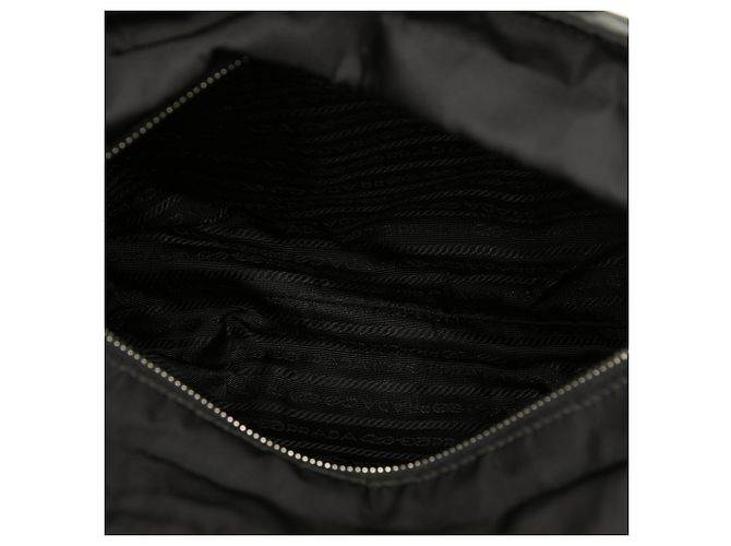 Prada Satchel aus schwarzem Tessuto - Ansicht 4