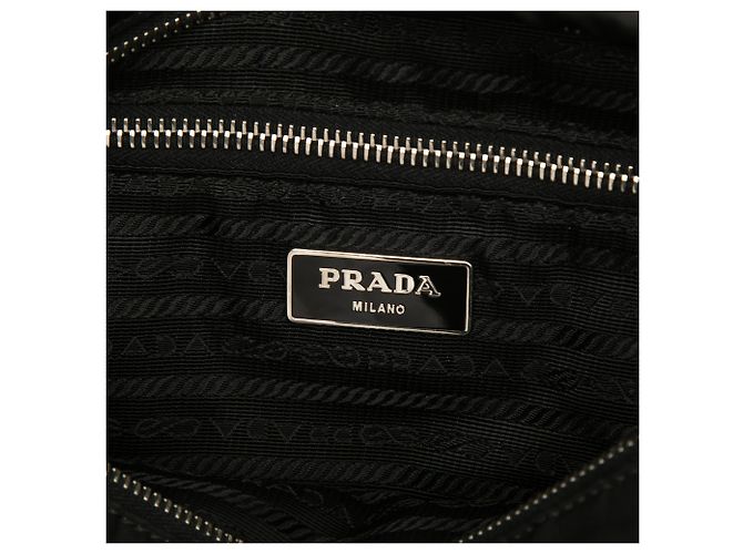 Prada Satchel aus schwarzem Tessuto - Ansicht 5