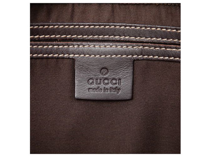 Gucci Beige GG Supreme Crossbody - vista 5
