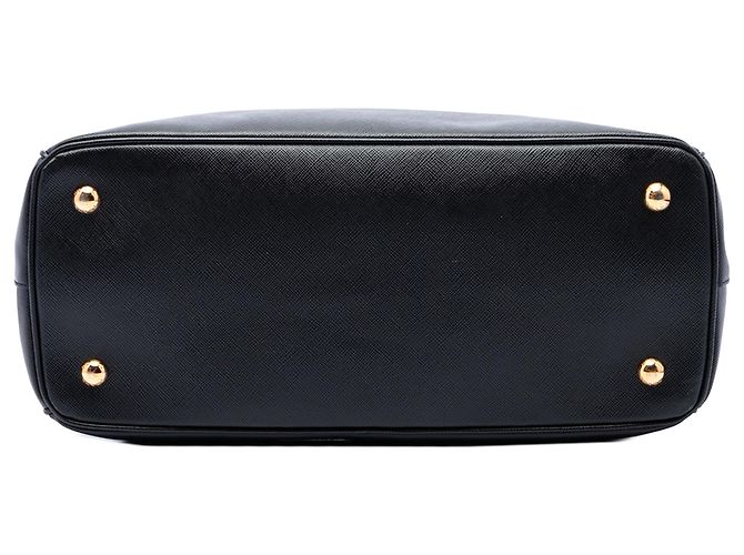 Prada Black Medium Saffiano Lux Gardeners Tote - Ansicht 3