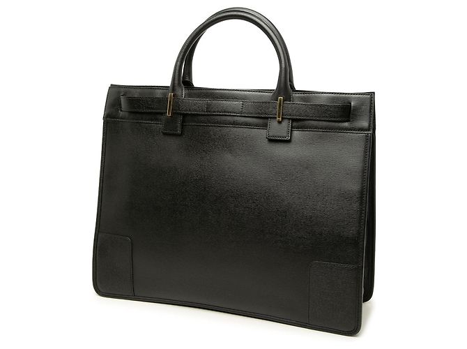 Tote Gucci in pelle di vitello nera - vista 2