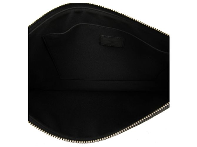 Louis Vuitton Black Christopher Nemeth Damier Graphite Rope Pochette Voyage GM - vista 4