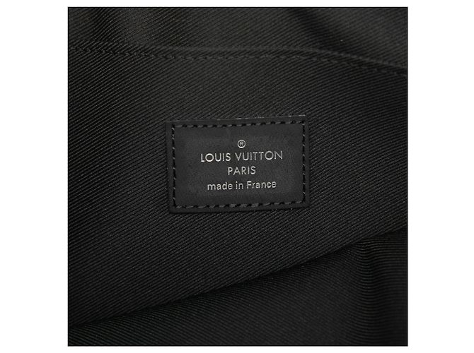 Louis Vuitton Black Christopher Nemeth Damier Graphite Rope Pochette Voyage GM - vista 5