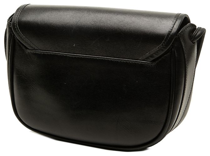Céline Celine Borsa a tracolla Macadam in pelle nera - vista 2