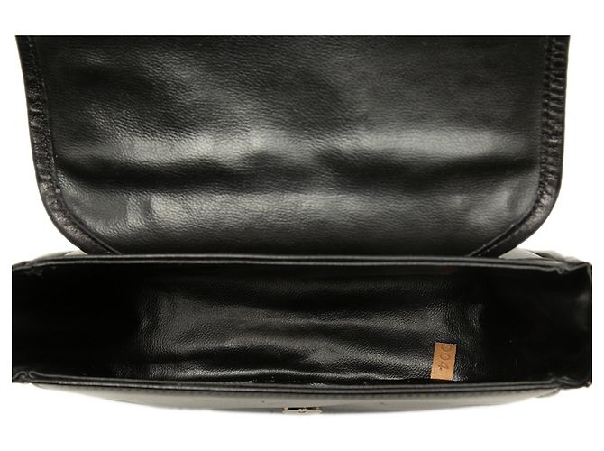 Céline Celine Borsa a tracolla Macadam in pelle nera - vista 4