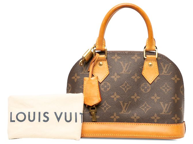 Louis Vuitton Brown Monogram Alma BB - vue 6
