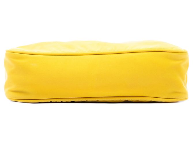 Re-Edition Prada Bolso de hombro Mini Tessuto Re Edition 2000 Amarillo - vista 3