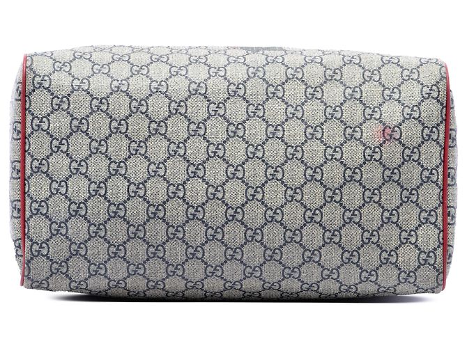 Borsa Boston Gucci Beige Medium GG Supreme Joy Tattoo Heart - vista 3
