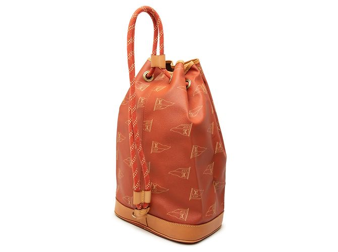 Louis Vuitton Red Americas Cup Coated Canvas Saint Tropez - Ansicht 2