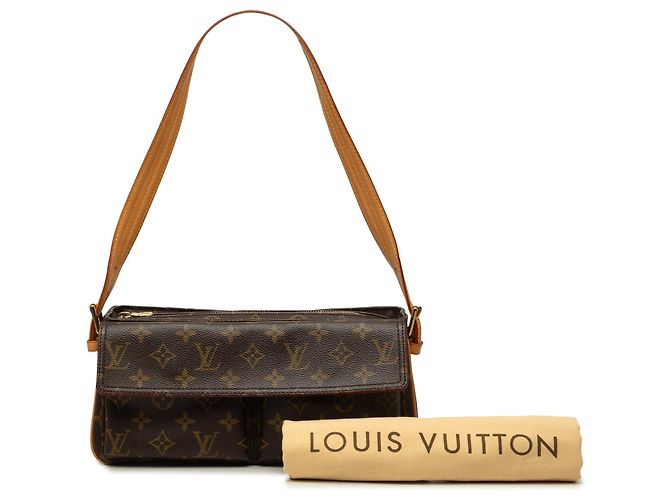 Cité Louis Vuitton Brown Monogram Viva Cite MM - vista 8