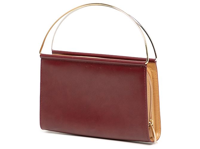 Borsa Cartier Trinity in pelle rossa - vista 2