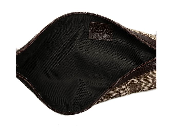 Astuccio Gucci in tela GG beige - vista 4