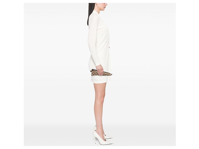 Astuccio Gucci in tela GG beige - vista 6