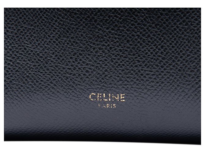 Belt Bag Céline Bolsa de cintura Celine em couro de bezerro grão Pico preto - vista 5