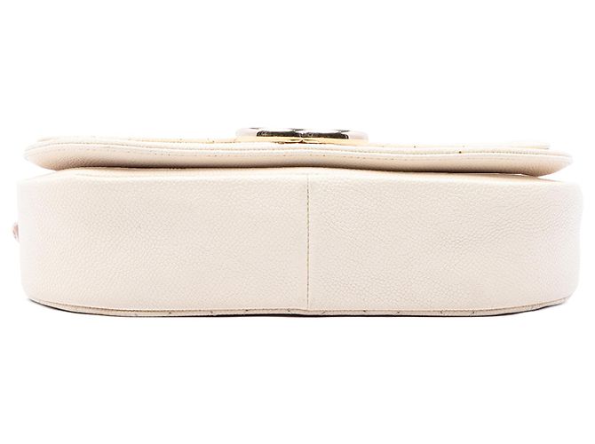 Chanel Brown Medium Caviar Paris Cuba Thread Around Flap - vue 3