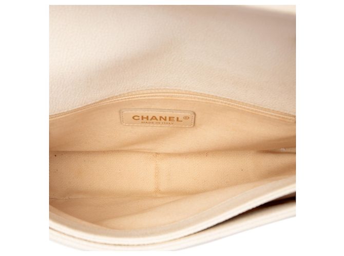 Chanel Brown Medium Caviar Paris Cuba Thread Around Flap - vue 4