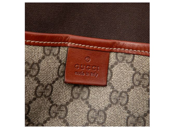 Tote Gucci Beige GG Supreme Web - vista 5