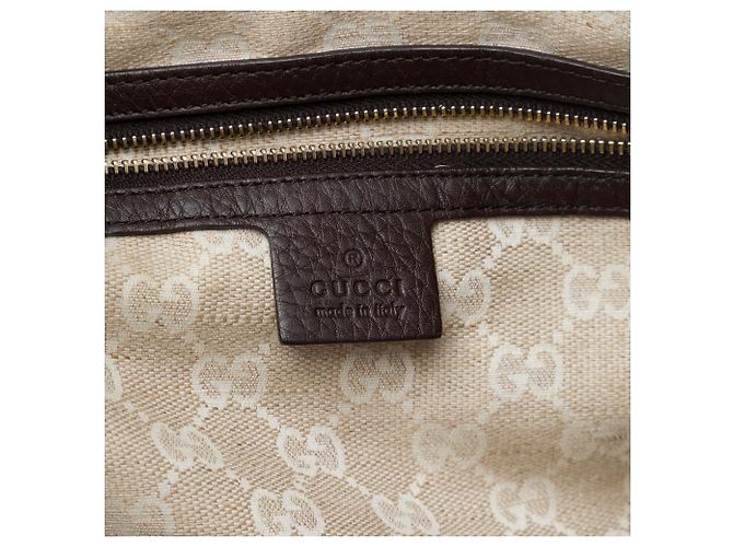 Bolsa Gucci Diana em couro de bezerro marrom com alça de bambu - vista 5