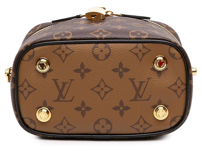 Louis Vuitton Brown Monogram Reverse Vanity PM - vue 3
