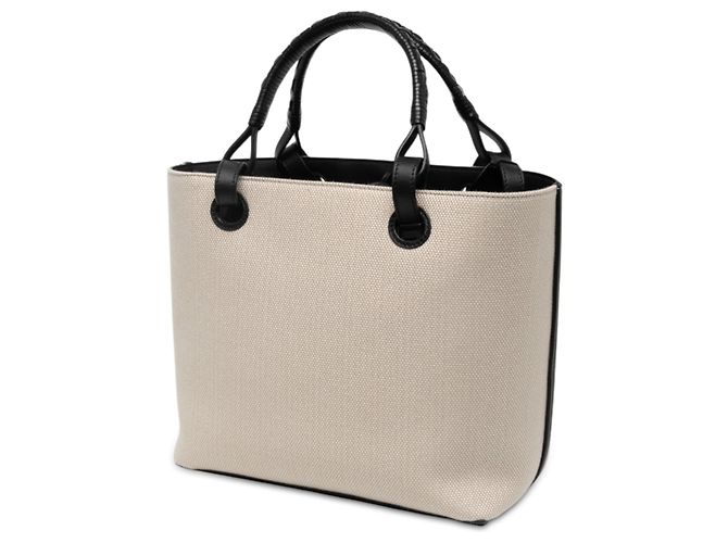 Tote Anagram in tela LOEWE Beige Studio Ghibli Spirited Away Susuwatari - vista 2