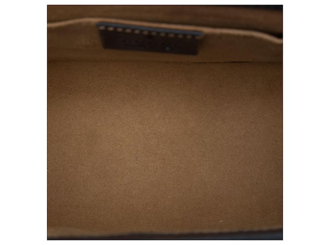 Gucci Beige Small GG Supreme Padlock Crossbody - vista 4