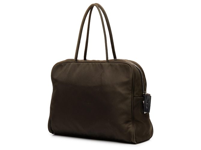 Bolso de mano Prada en Tessuto marrón - vista 2