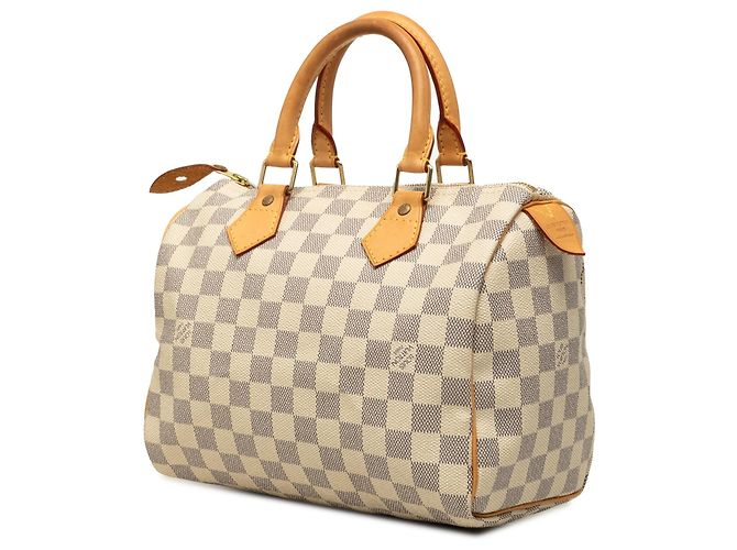 Louis Vuitton White Damier Azur Speedy 25 - vista 2