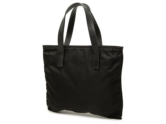 Prada Handtasche aus schwarzem Tessuto - Ansicht 2