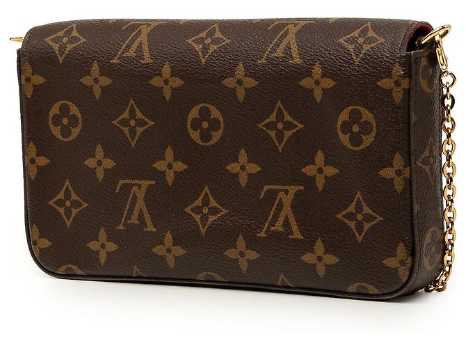 Pochette Félicie Louis Vuitton Brown Monogram Pochette Felicie - vista 2