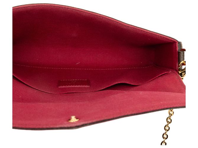 Pochette Félicie Louis Vuitton Brown Monogram Pochette Felicie - vista 4