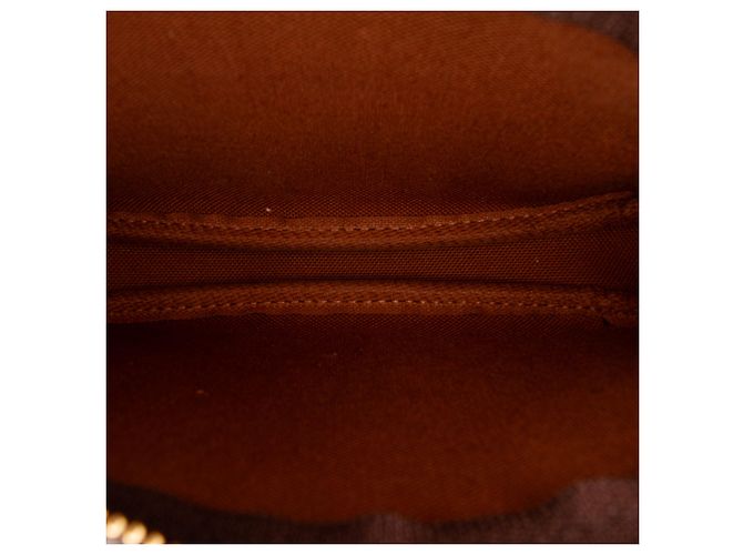 Louis Vuitton Brown Monogram Mini Pochette Accessoires - vista 4