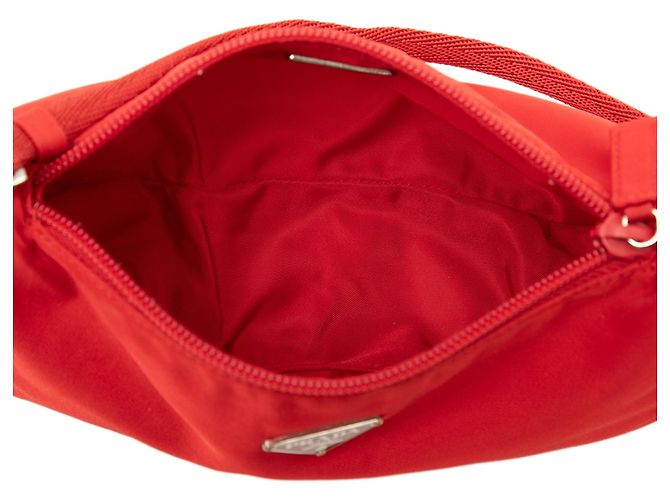 Pochette Prada em Tessuto vermelho - vista 4