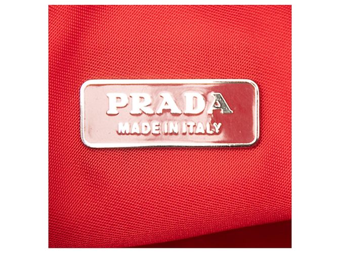 Pochette Prada em Tessuto vermelho - vista 5