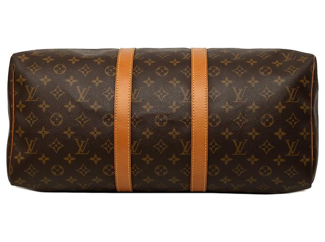 Louis Vuitton Brown Monogram Keepall 45 - vista 3