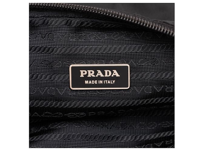 Borsello da cintura Prada in Tessuto nero multi-tasche - vista 5