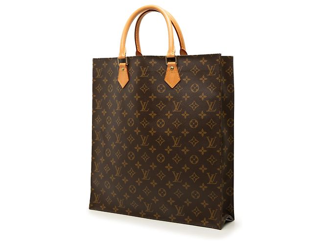 Louis Vuitton Brown Monogram Sac Plat - vista 2