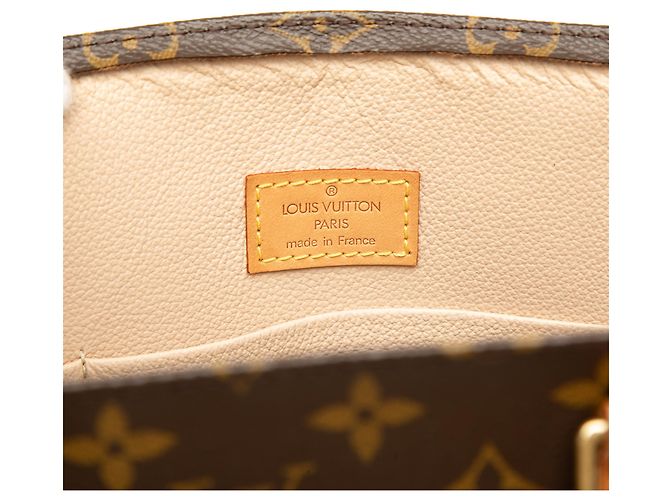 Louis Vuitton Brown Monogram Sac Plat - vista 5