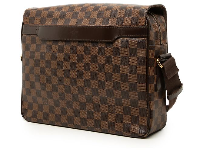 Louis Vuitton Brown Damier Ebene Shelton MM - vista 2
