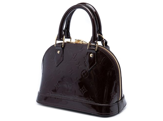 Louis Vuitton Purple Monogram Vernis Alma BB - Ansicht 2